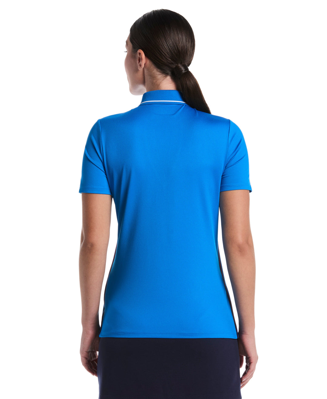 Color Block Golf Polo (Blue Sea Star) 
