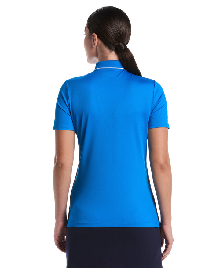 Color Block Golf Polo (Blue Sea Star) 