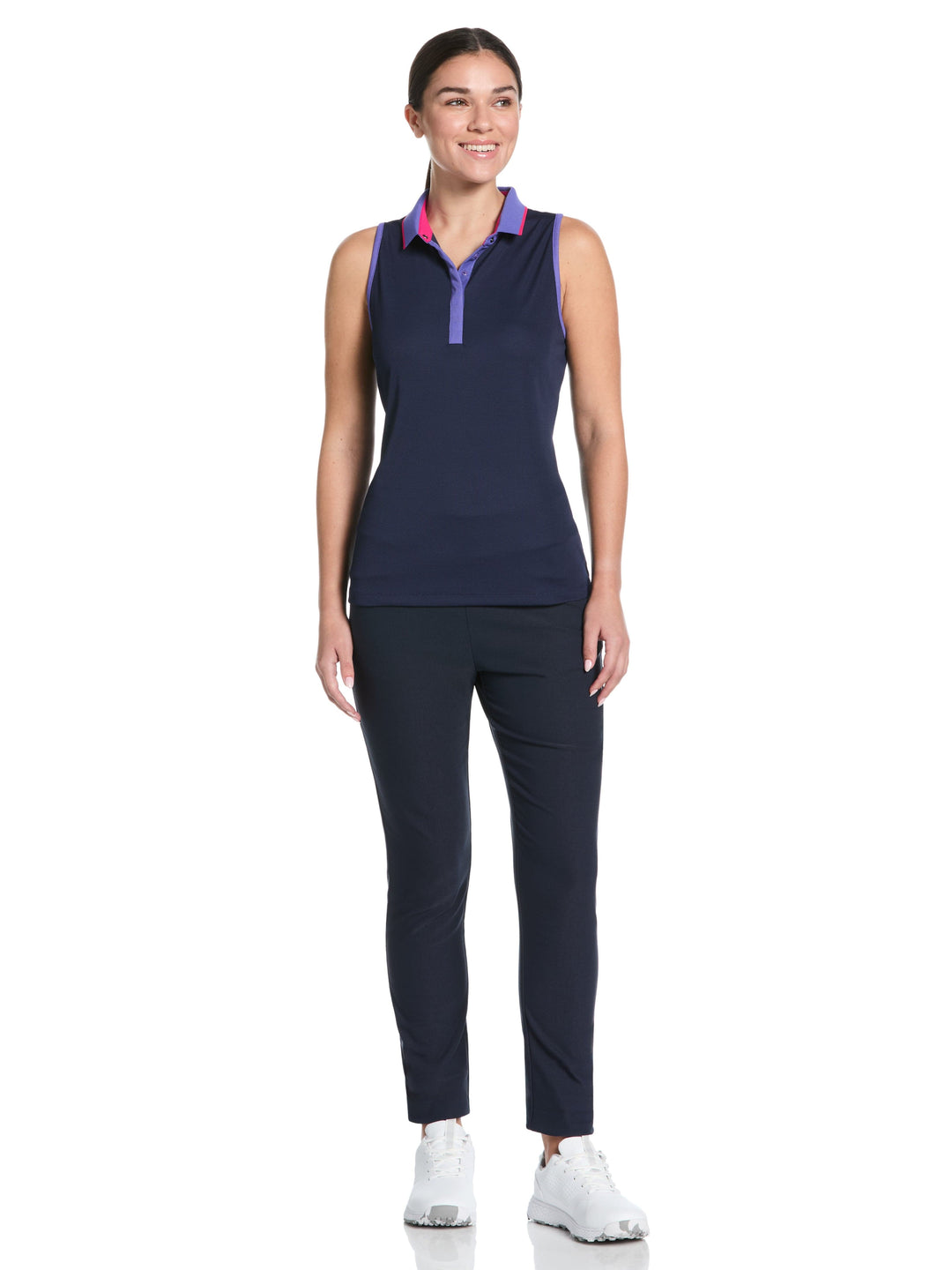 Women's Color Block Golf Polo