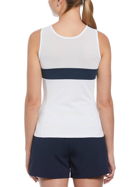 Women's Color Block Tennis Tank Top