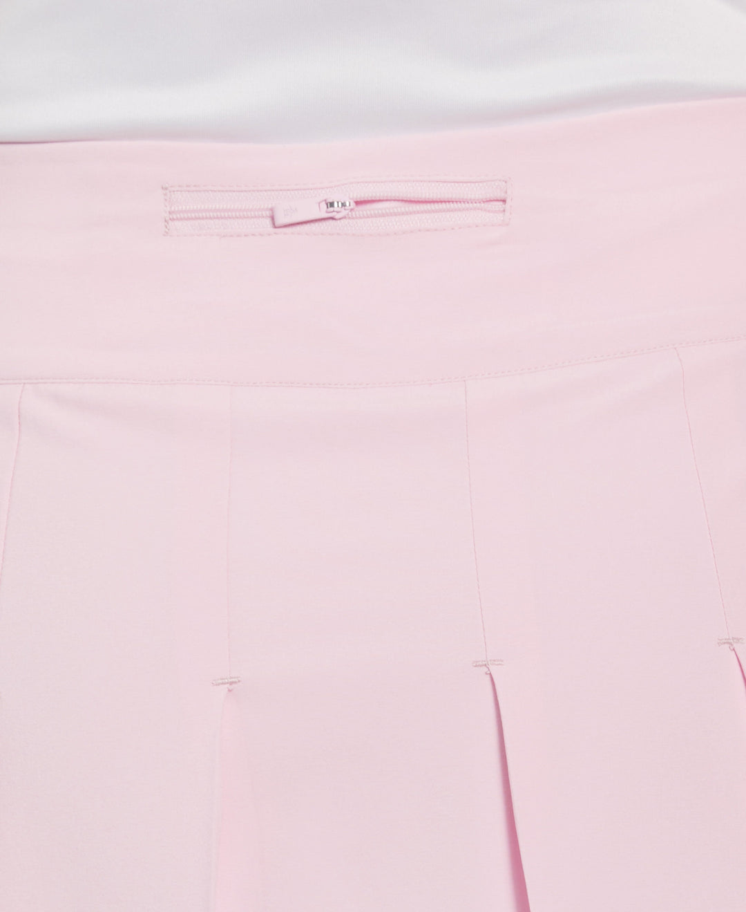 Women's 13" Contrast Hem Pleated Tennis Skort (Gelato Pink) 