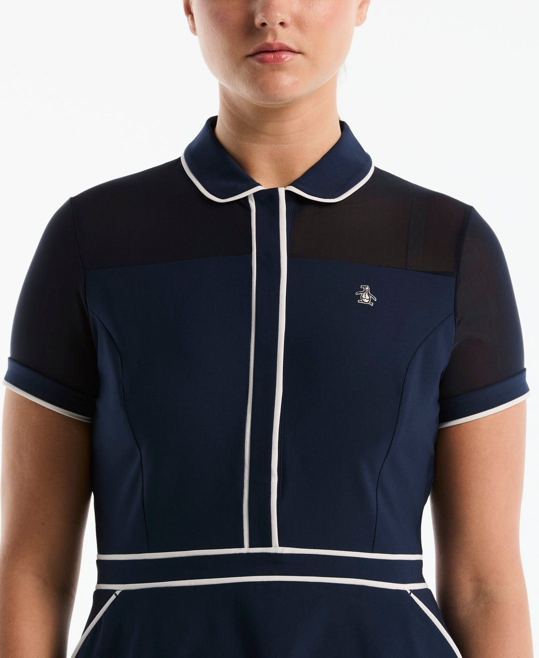 Women's Contrast Tipping Veronica Dress