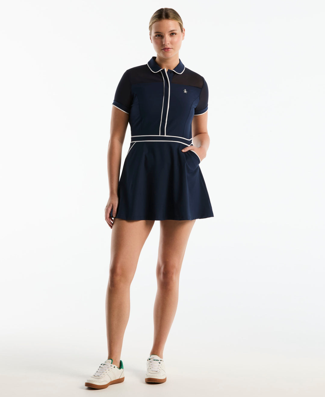 Women's Contrast Tipping Veronica Dress