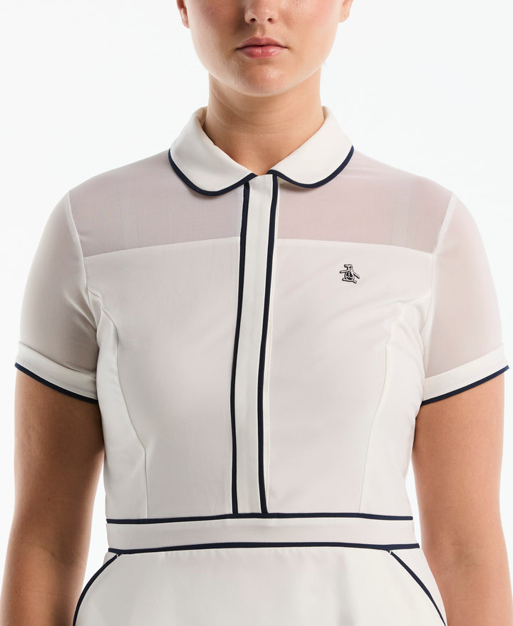Women's Contrast Tipping Veronica Dress