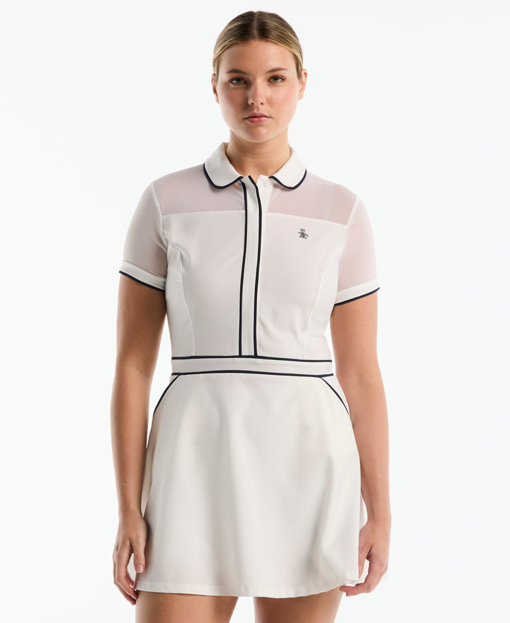Women's Contrast Tipping Veronica Dress