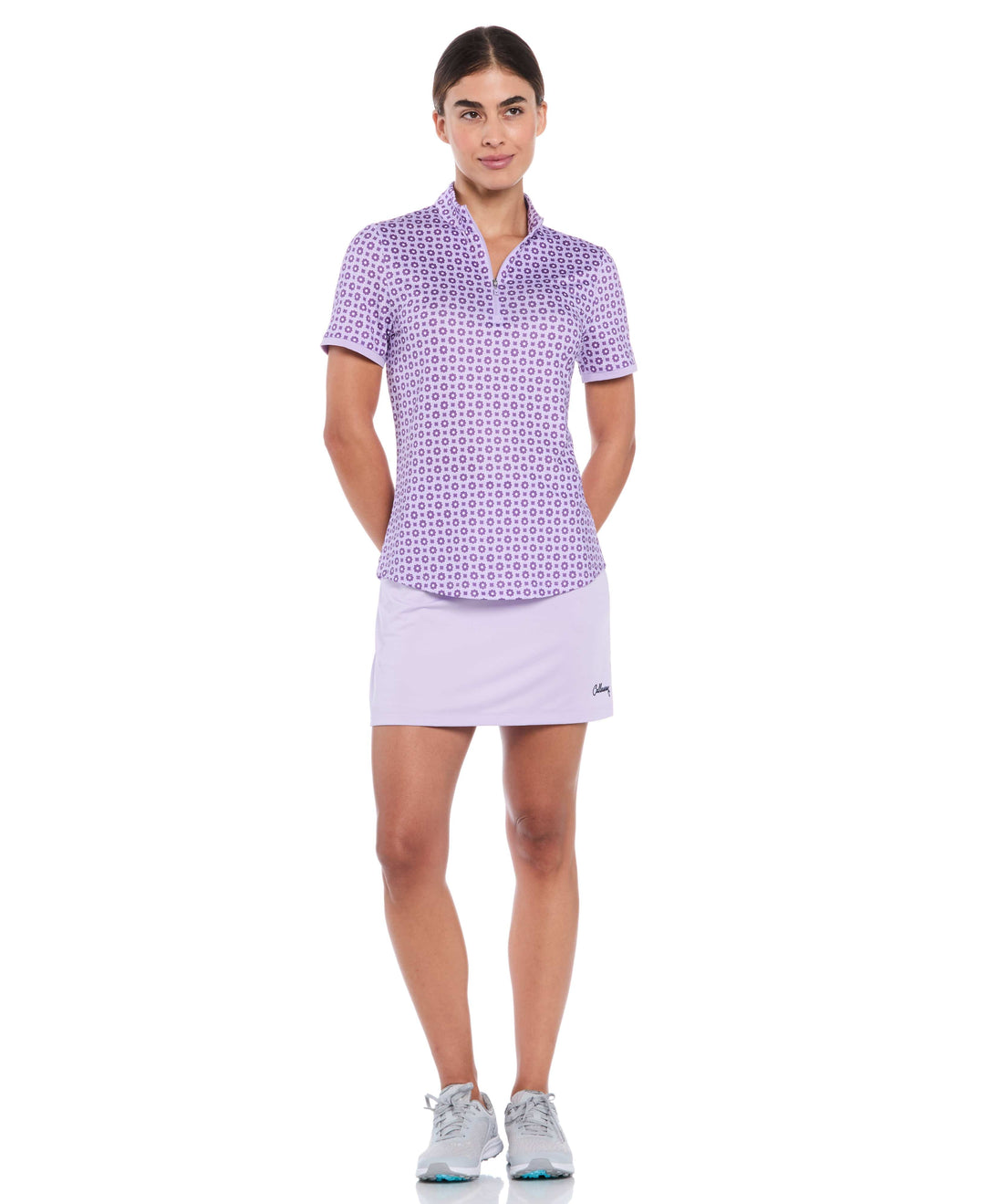 16" Double Ruffle Golf Skort (Pastel Lilac) 