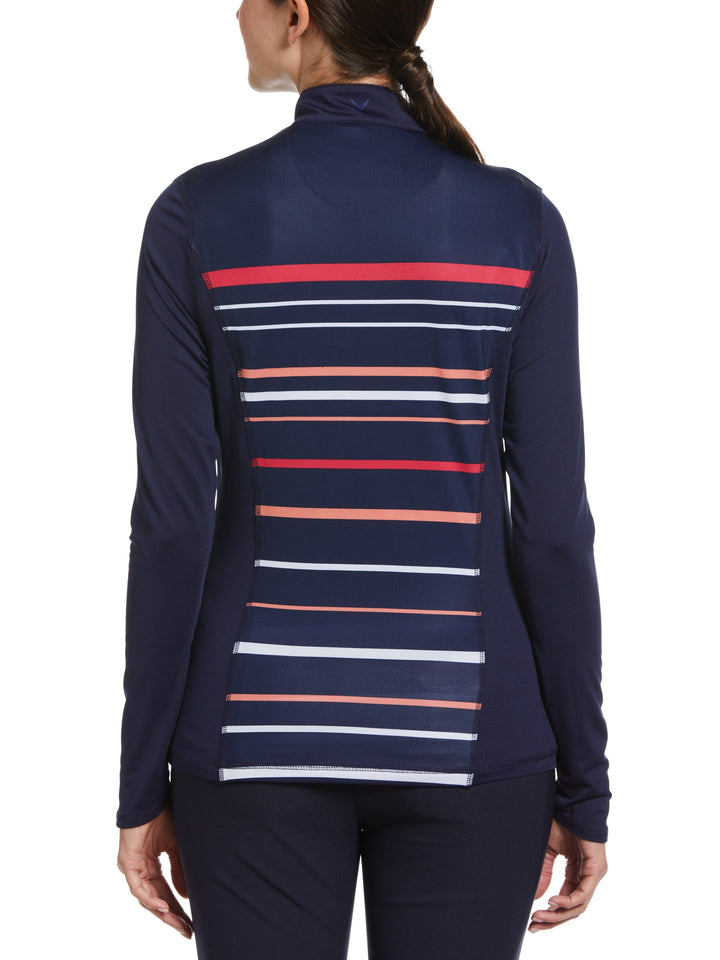 Women's Engineered Stripe Golf Shirt