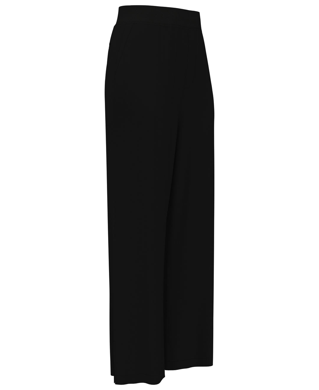 Flowy Pant W/ Elastic Wasteband  (Caviar) 