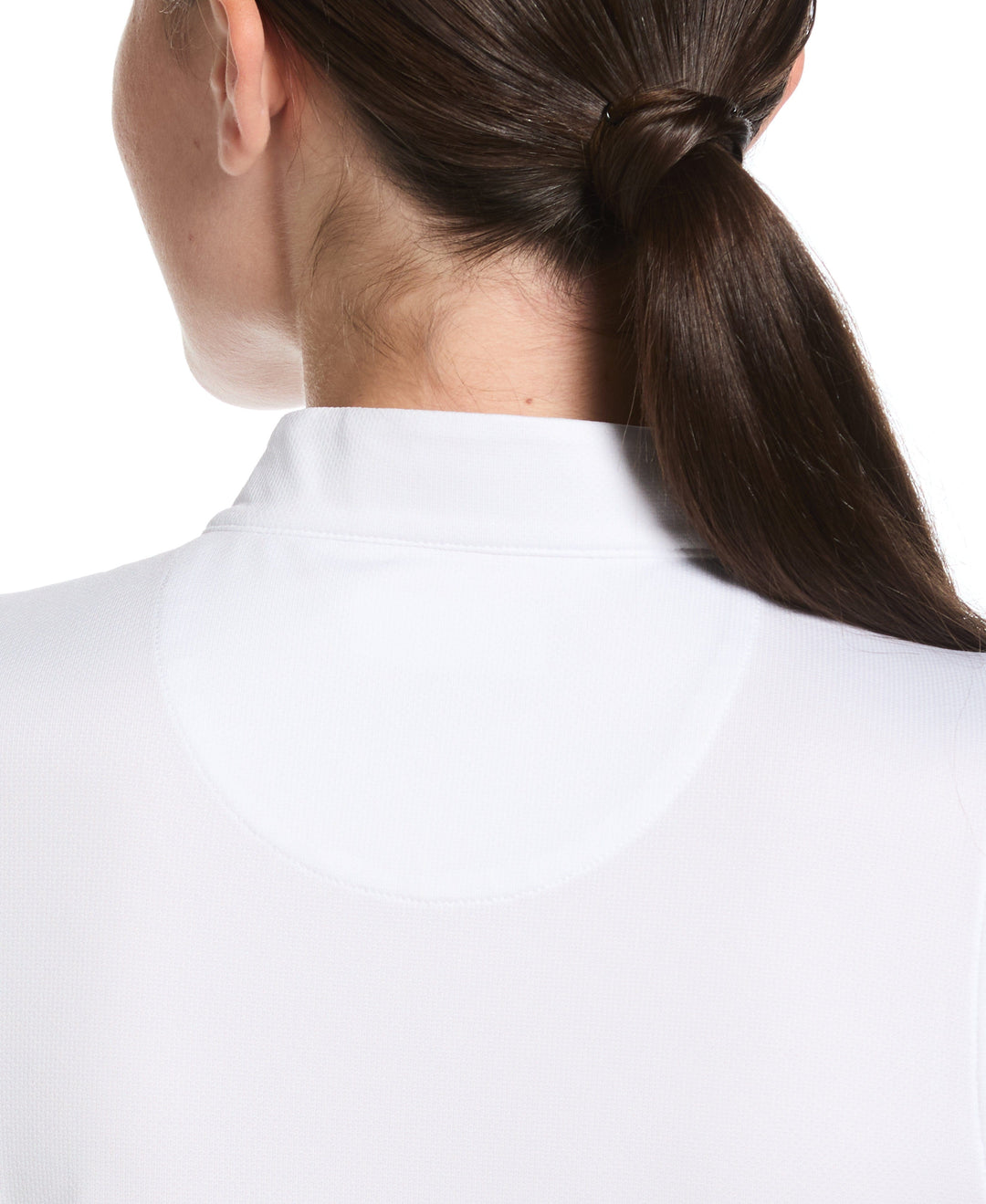 Short Sleeve Flutter Golf Polo (Bright White) 