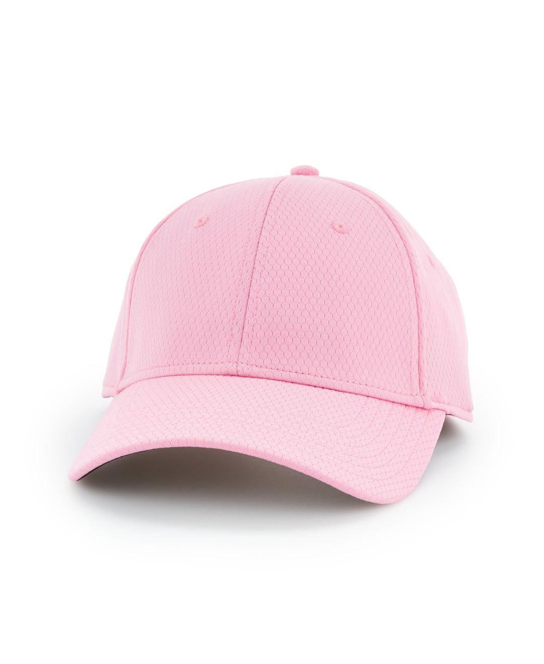 Women's Front Crested Structured Golf Hat (Fuschia Pink) 