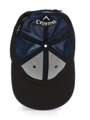 Women's Front Crested Structured Golf Hat (Navy) 