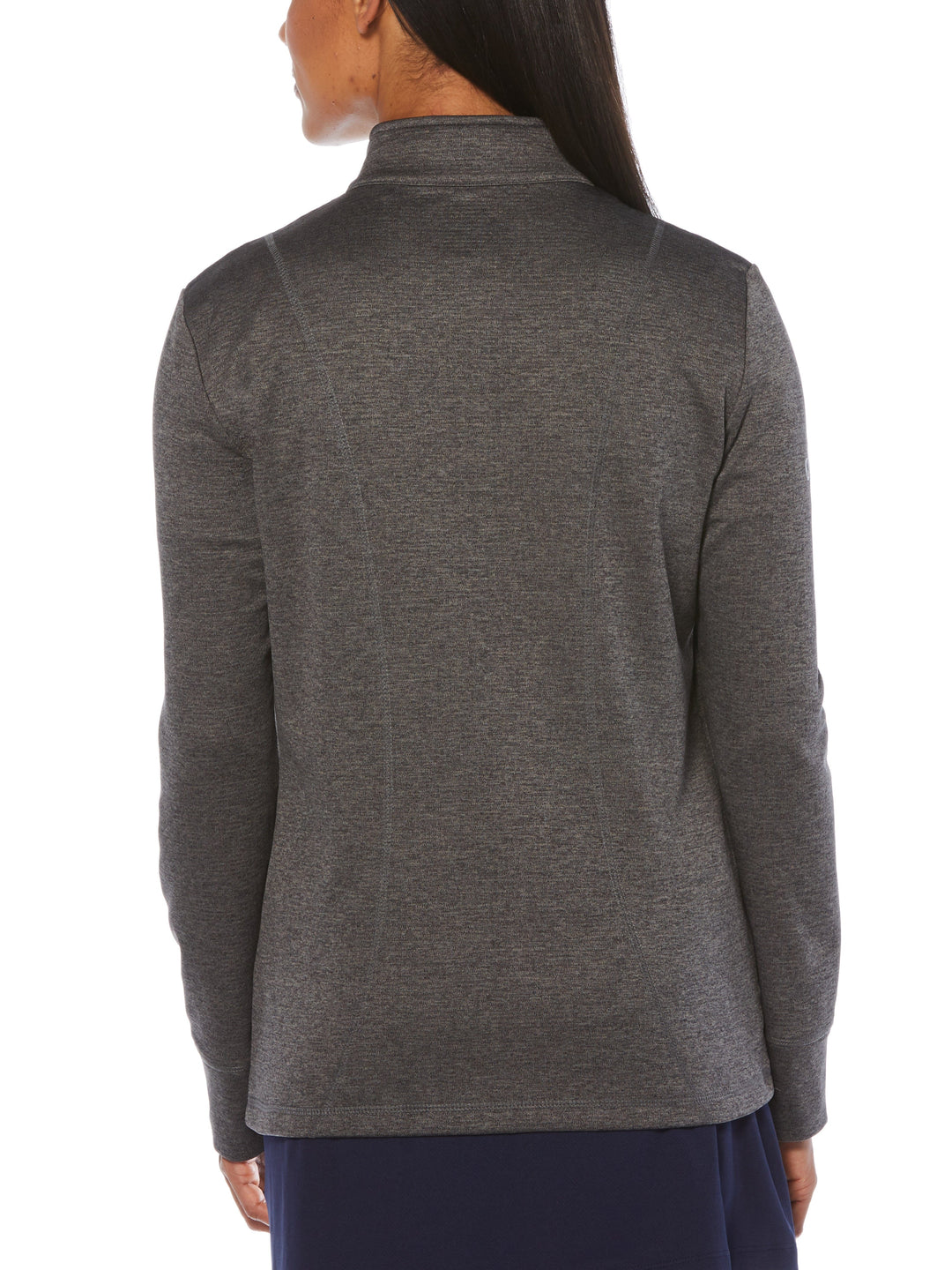 Women's Full Zip Thermal Mock Pullover