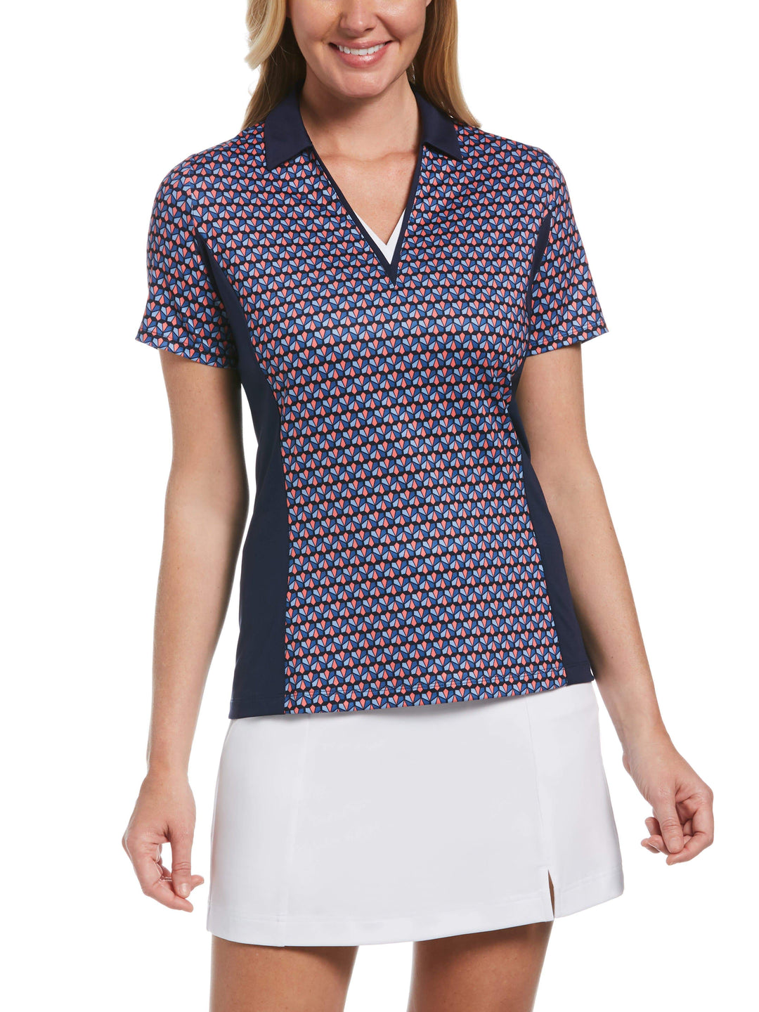 Women's Geo Print Golf Swing Tech™ Tee