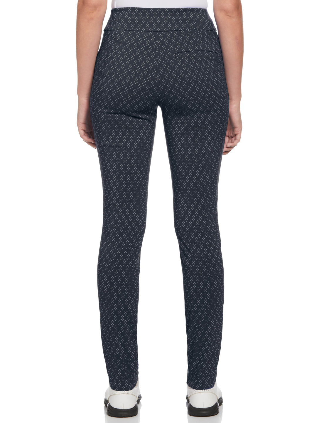 Geo Print Pull-On Golf Pant (Black Iris) 