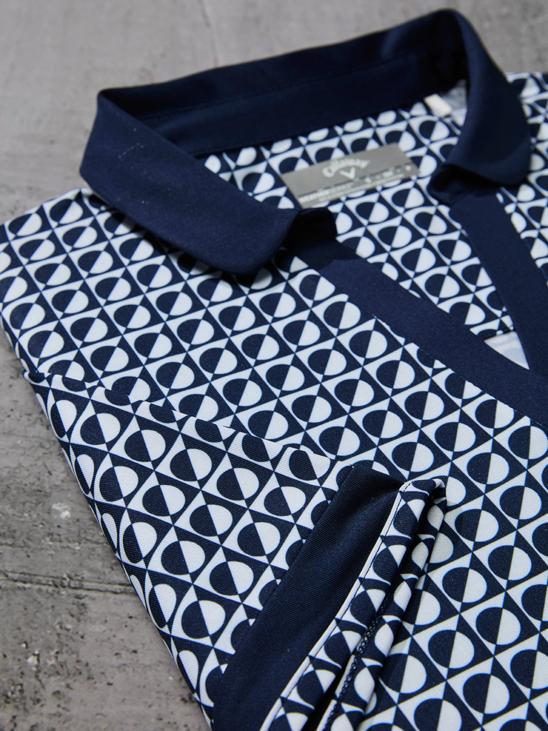 Women's Geo Printed Polo