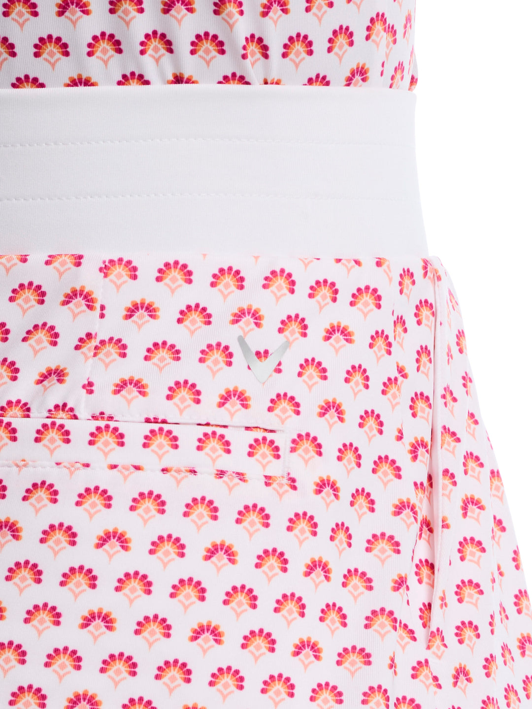 Women's Gradient Geo Colorblock Golf Skort | 16" Length