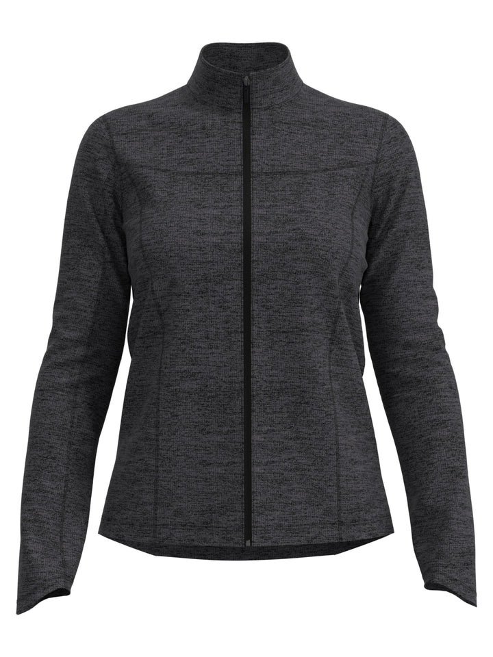 Women's Heather Full Zip Jacket