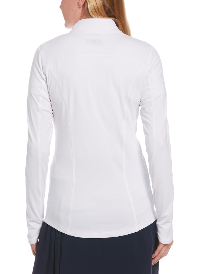 Women's Heather Full Zip Jacket