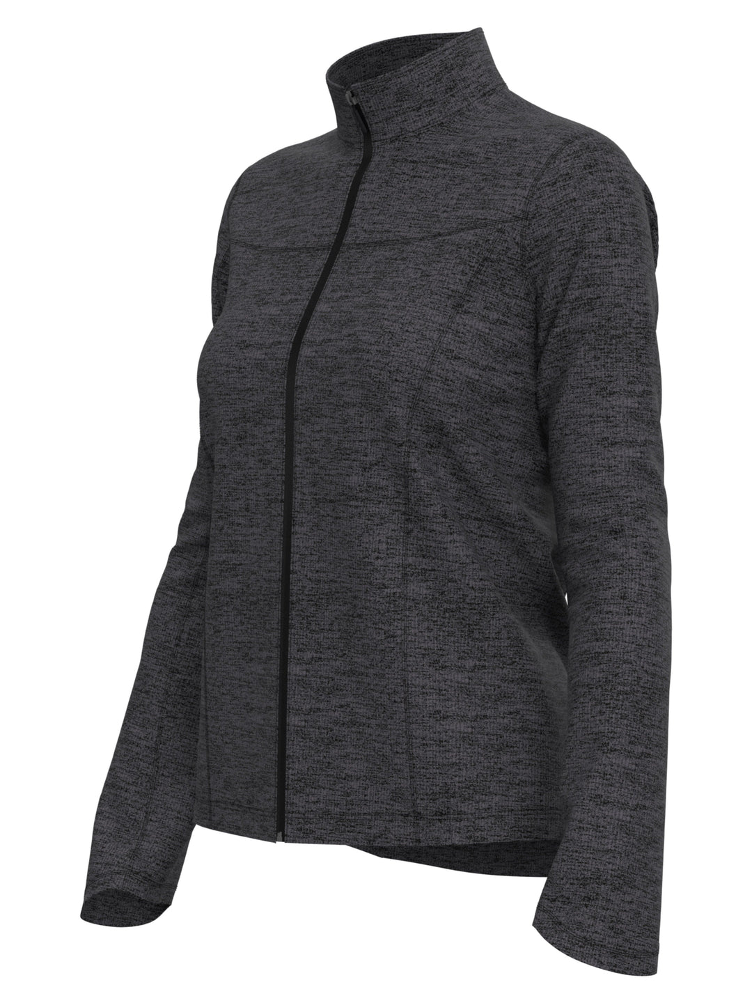 Women's Heather Full Zip Jacket
