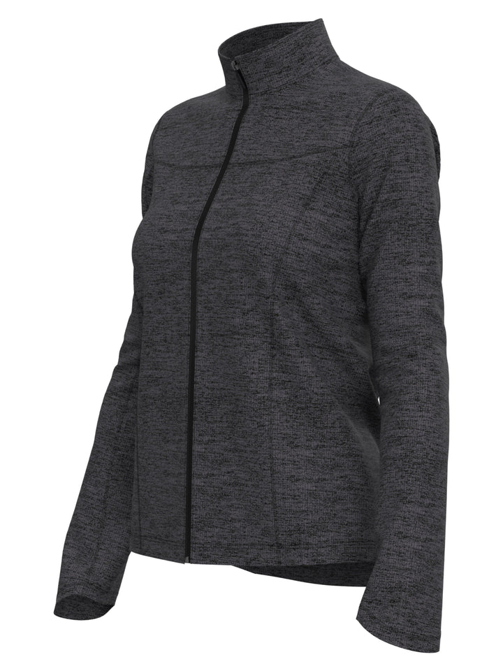 Women's Heather Full Zip Jacket