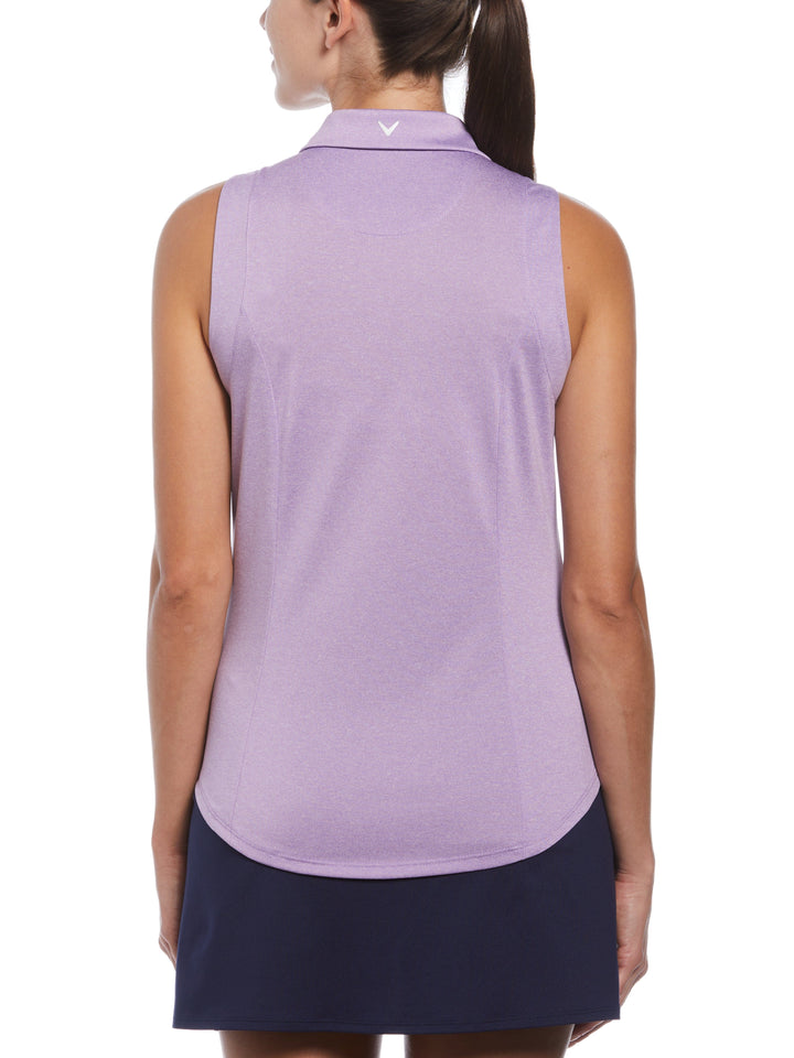 Women's Heather Golf Polo