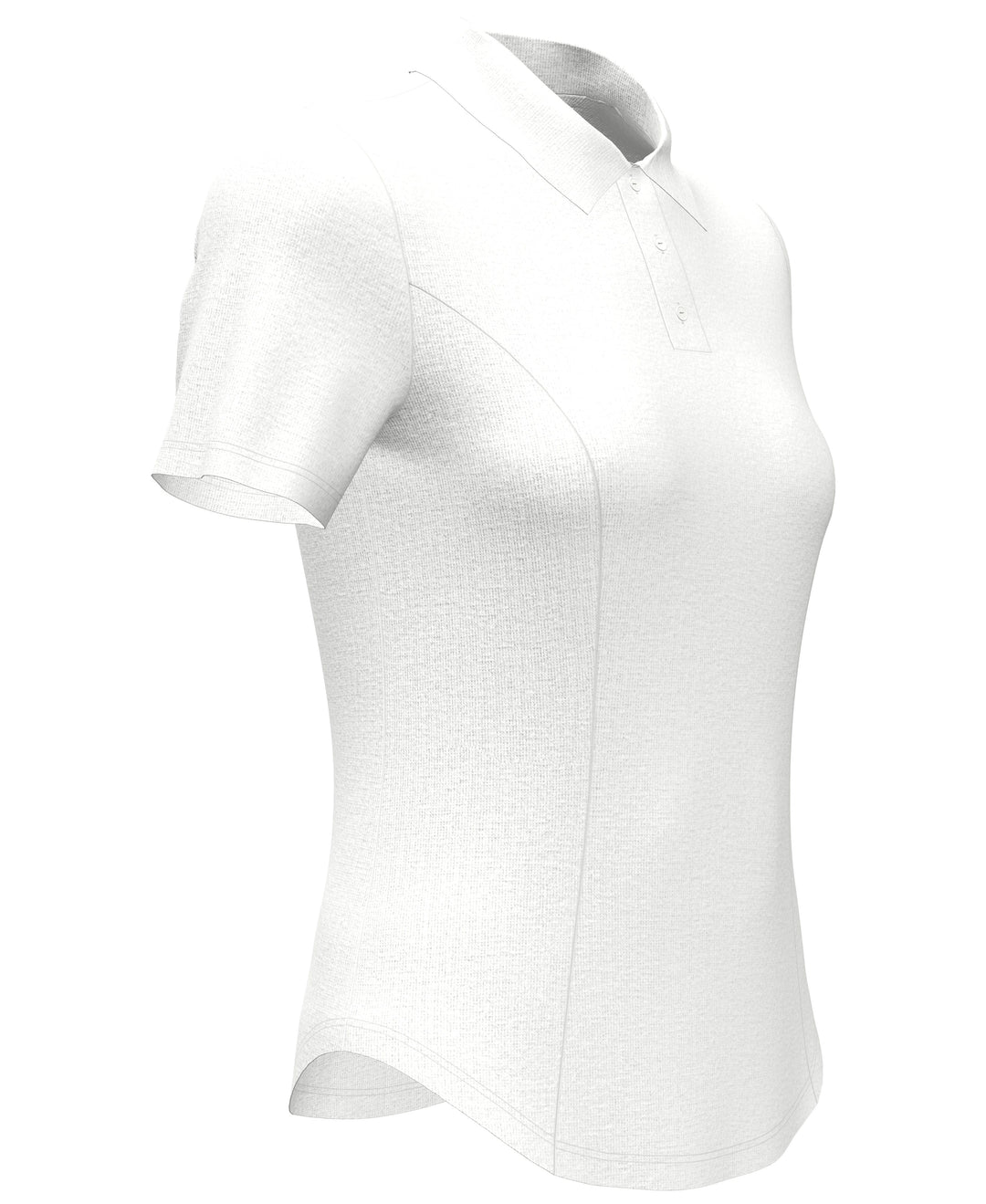 Heather Golf Polo (Brilliant White) 