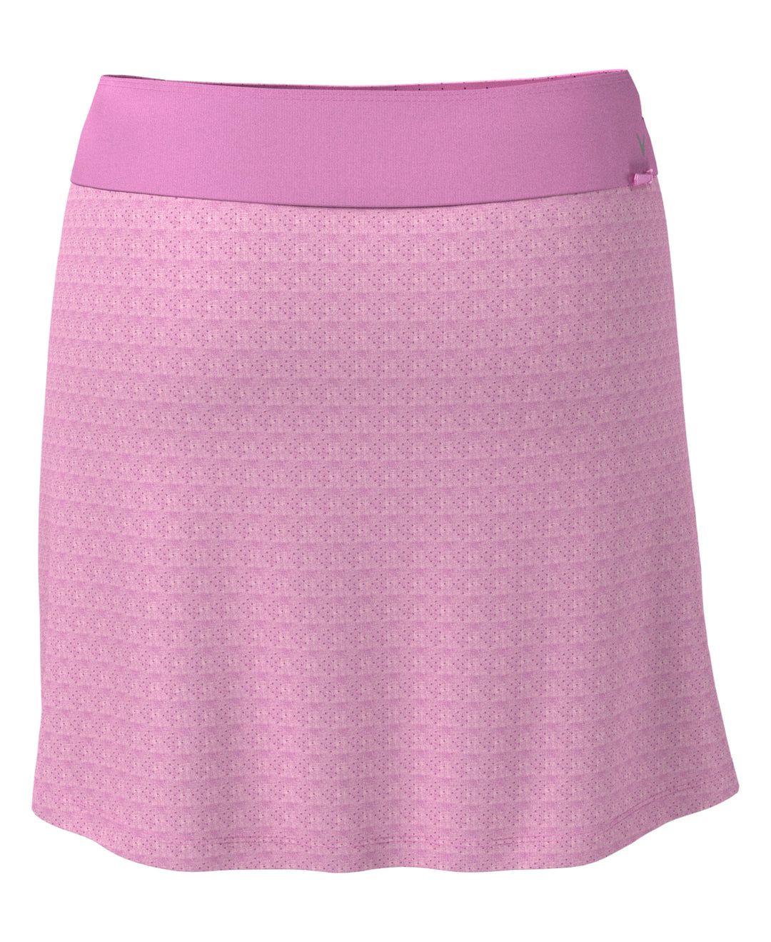 16" Heather Perforated Golf Skort (Sunset Pink Htr) 
