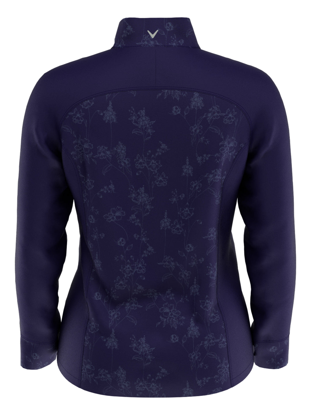 Women's Jacquard Floral Print Sun Protection Pullover