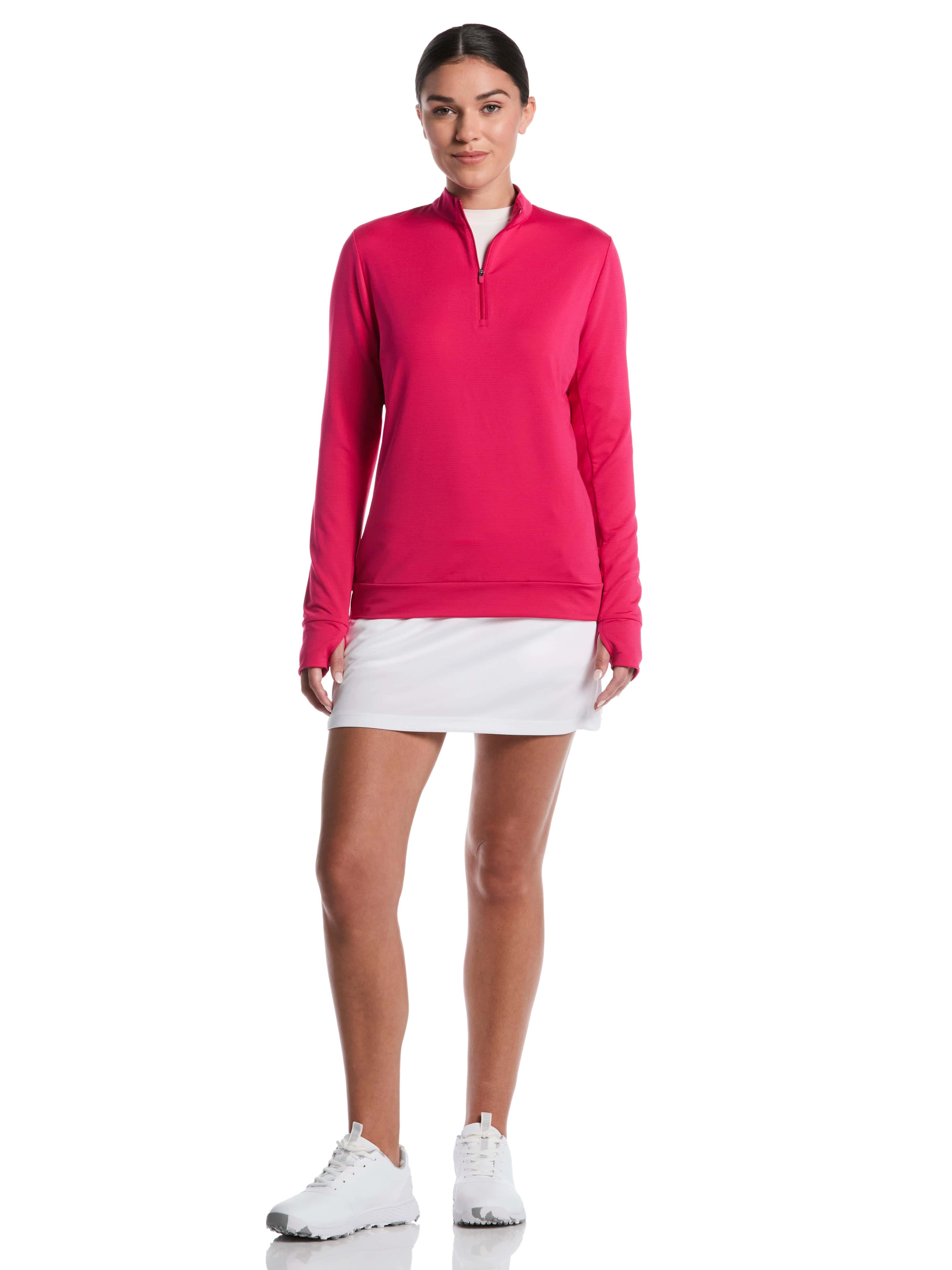 Women's Lightweight 1/2 Zip Golf Shirt – Golf Apparel Shop