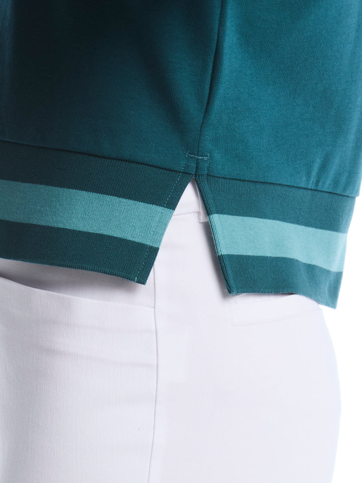 Women's Lightweight Cropped Quarter Zip Golf Jacket