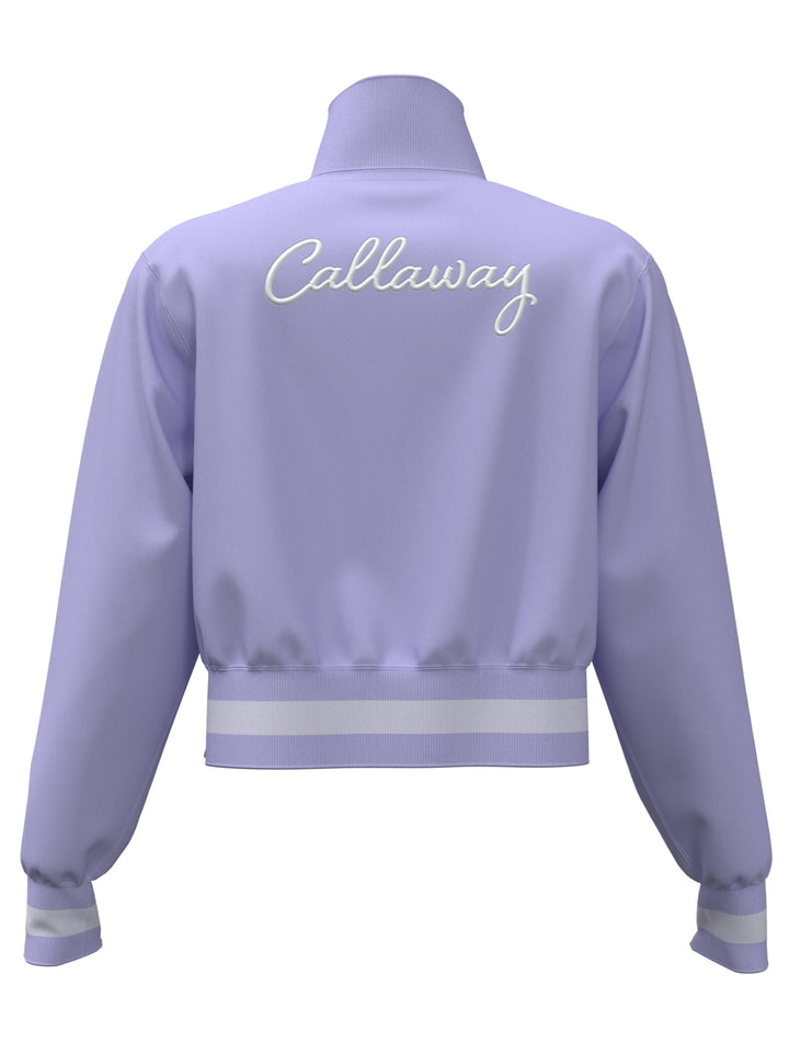 Women's Lightweight Cropped Quarter Zip Golf Jacket
