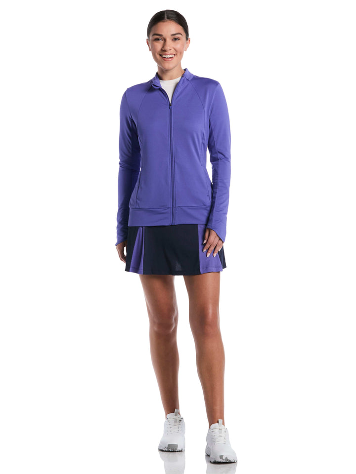 Women's Lightweight Full Zip Golf Shirt