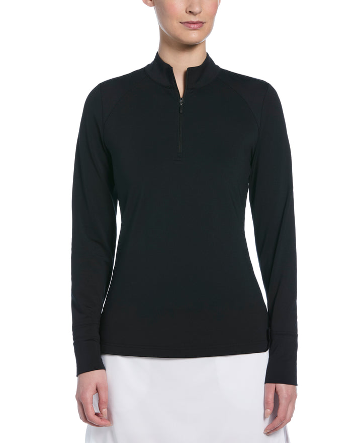 LIGHTWEIGHT 1/4 ZIP (Caviar) 