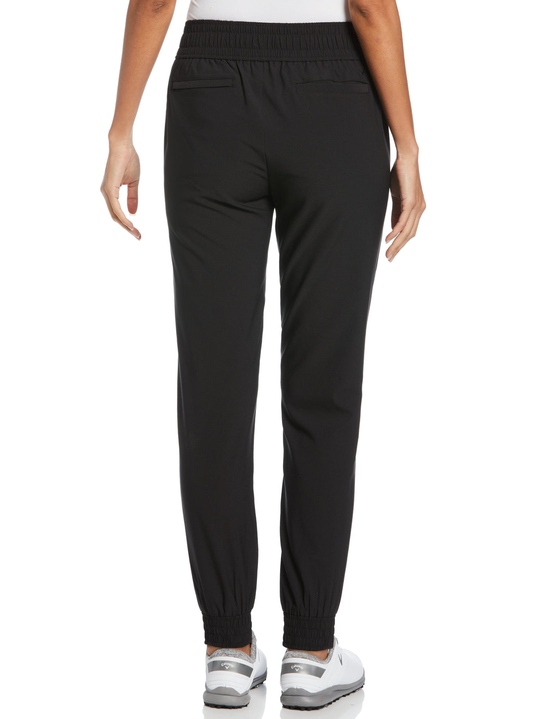 Lightweight Stretch Woven Joggers (Caviar) 