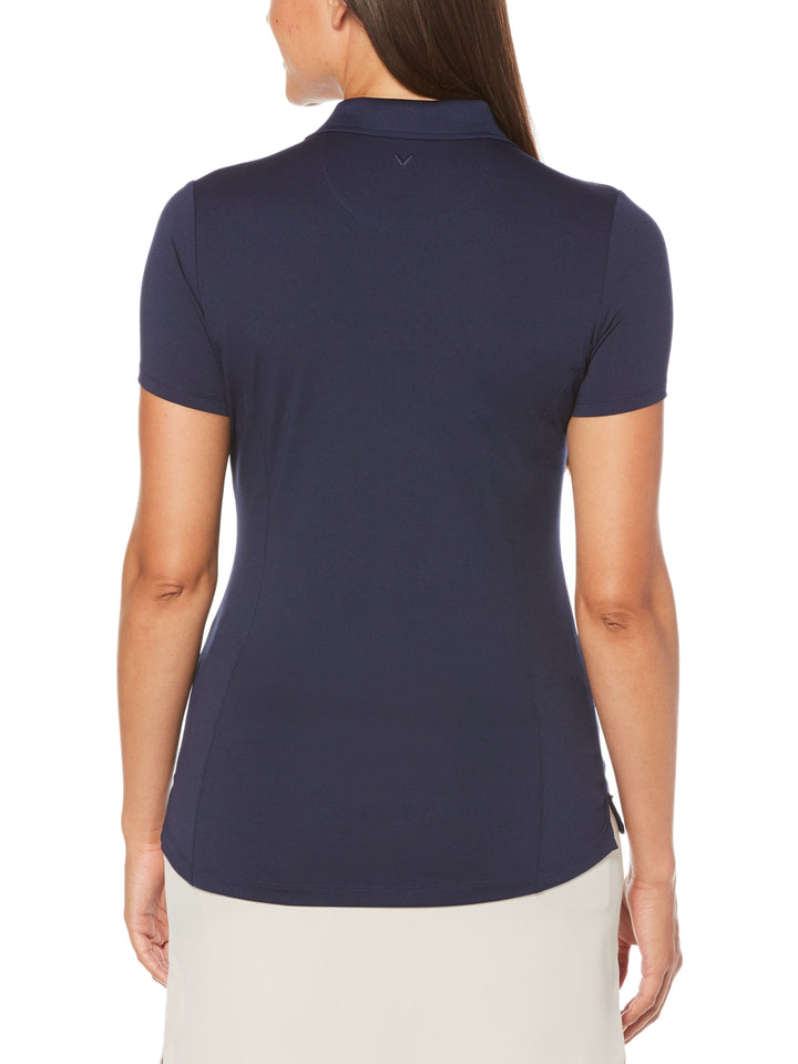 Women's Micro Hex Solid Polo