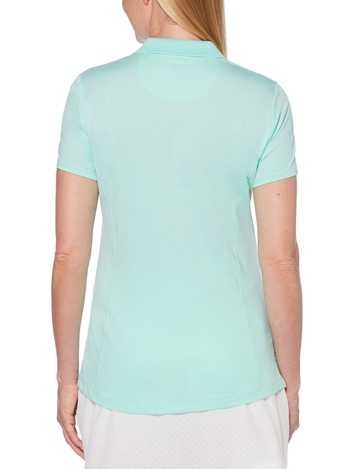 Women's Micro Hex Solid Polo