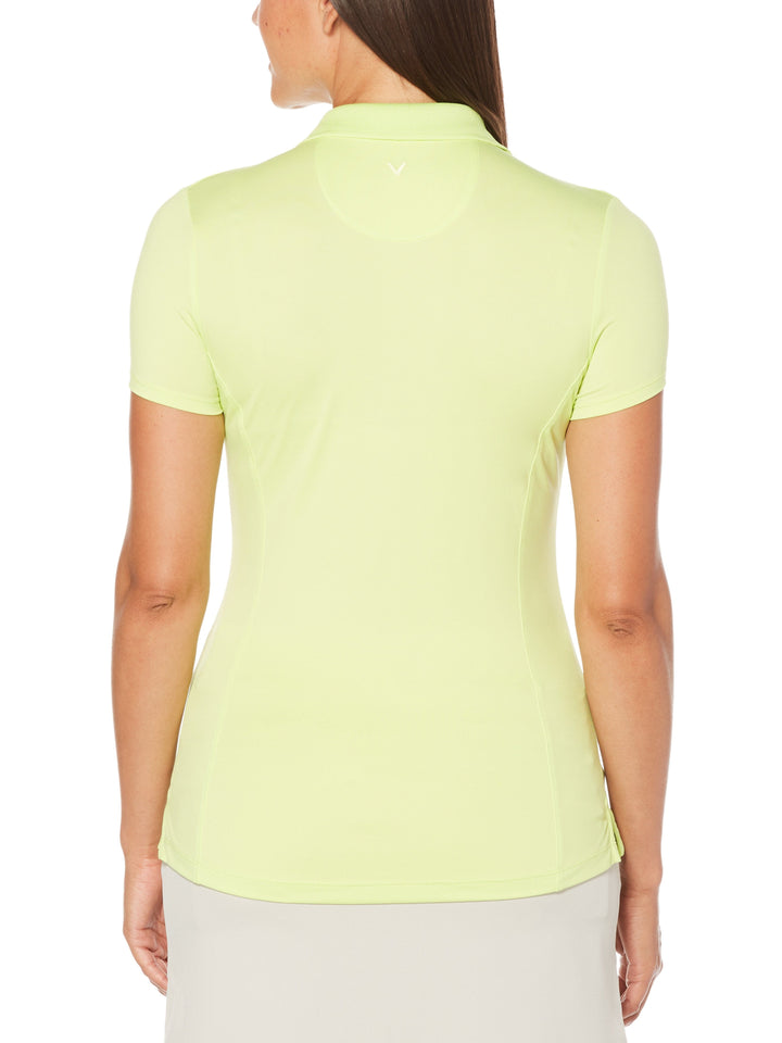 Women's Micro Hex Solid Polo