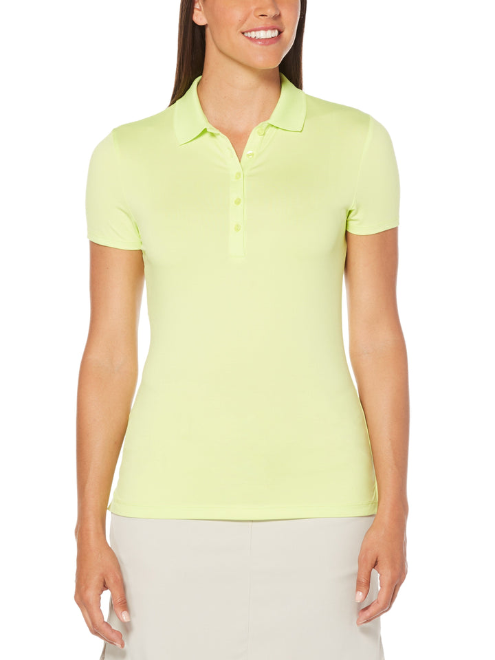 Women's Micro Hex Solid Polo