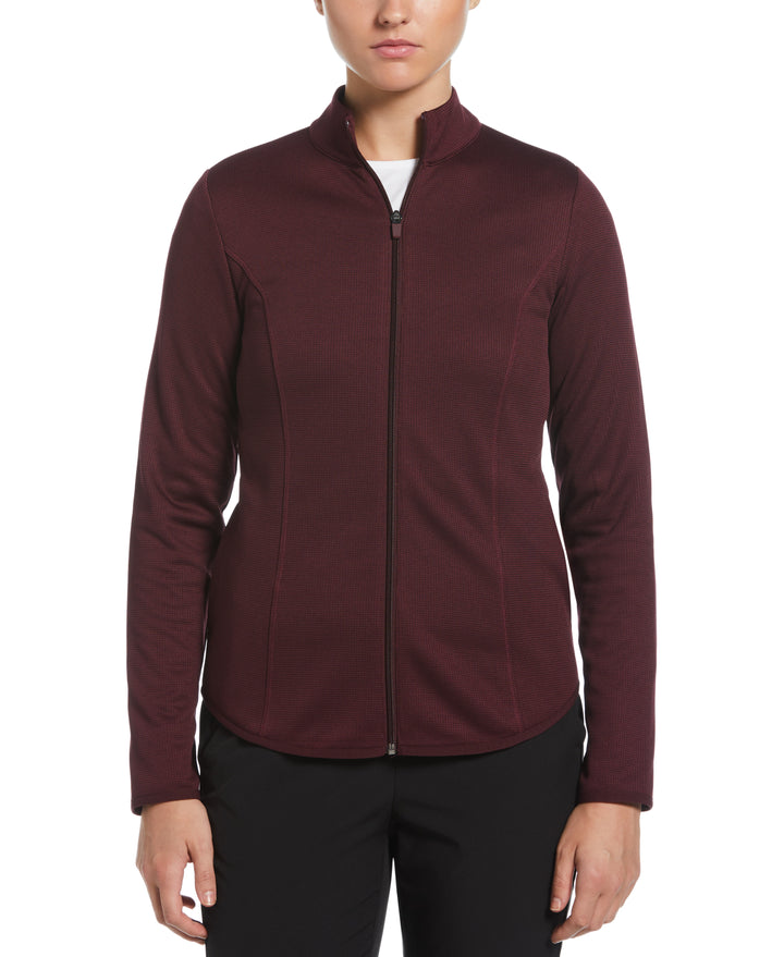 Midweight Layering Full Zip Golf Jacket (Fig) 