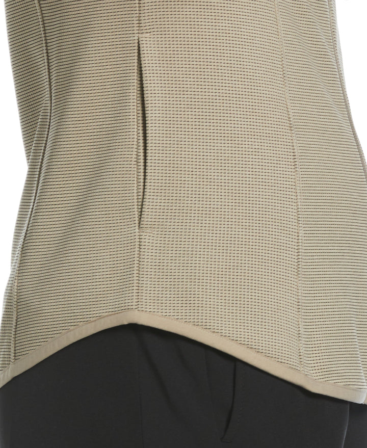 Midweight Layering Full Zip Golf Jacket (Plaza Taupe) 