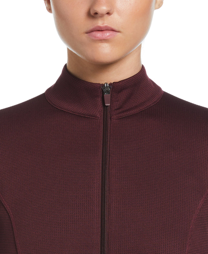Midweight Layering Full Zip Golf Jacket (Fig) 
