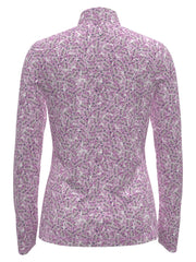 Women's Mini Floral Printed Polo