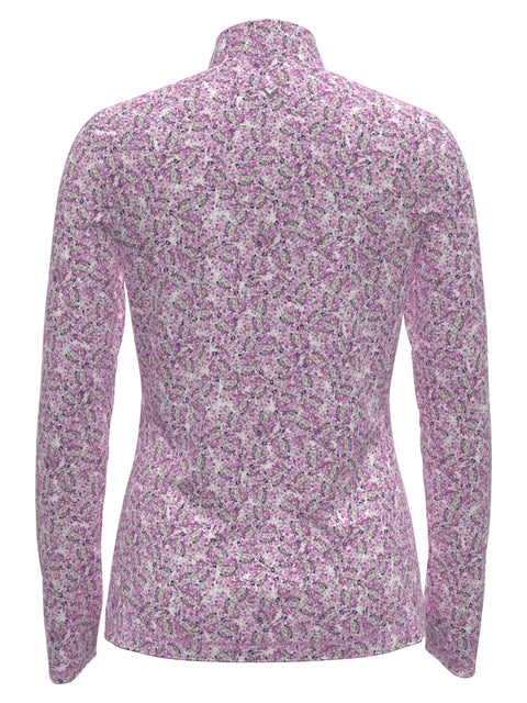 Women's Mini Floral Printed Polo