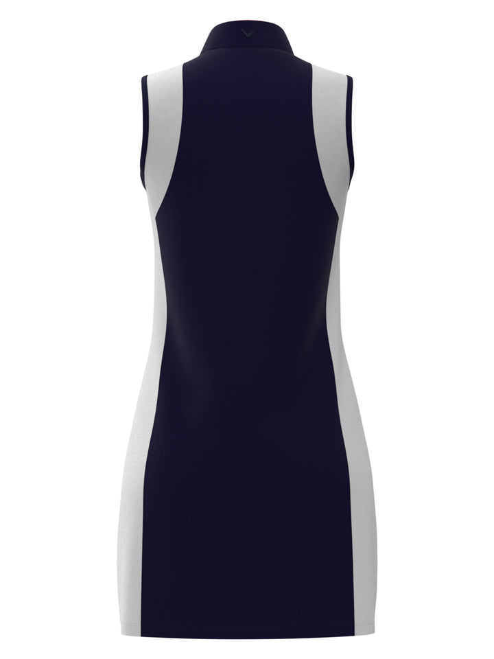 Womens Opti Dri Colorblock Dress (Peacoat) 