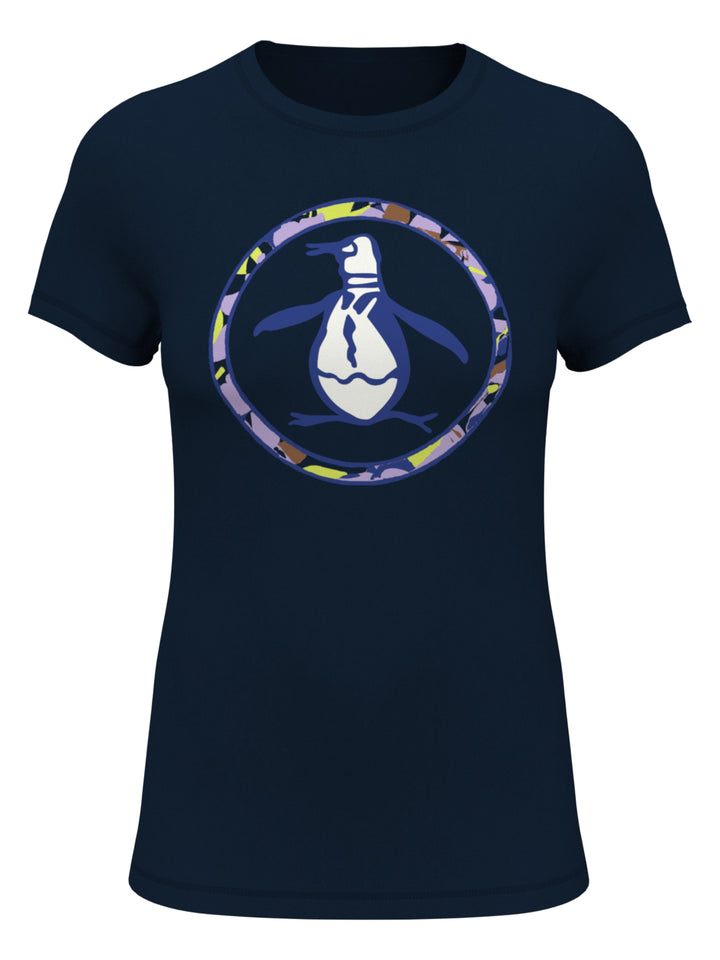 Penguin Pete Stamp Graphic Tee (Black Iris) 