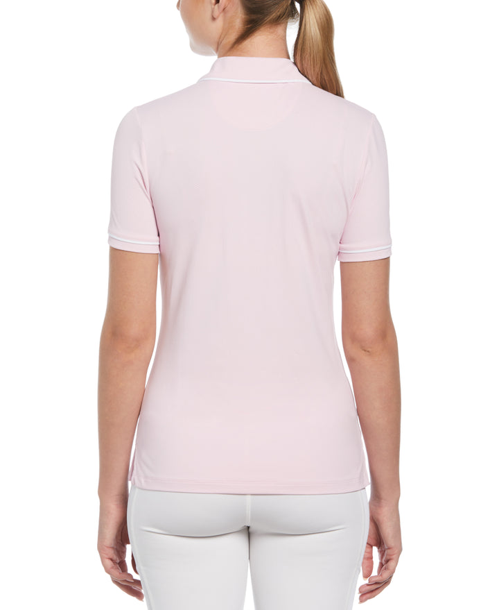 Performance Veronica Short Sleeve Golf Polo Shirt (Gelato Pink) 