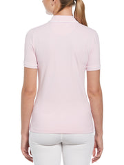 Performance Veronica Short Sleeve Golf Polo Shirt (Gelato Pink) 