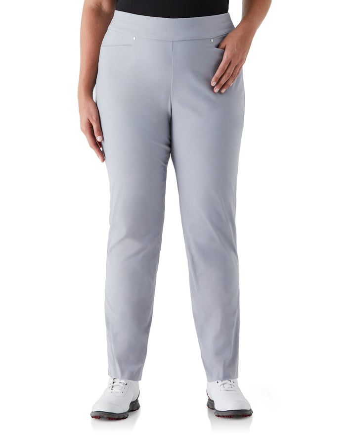 Plus Size Pull-On Golf Pant (Sleet) 