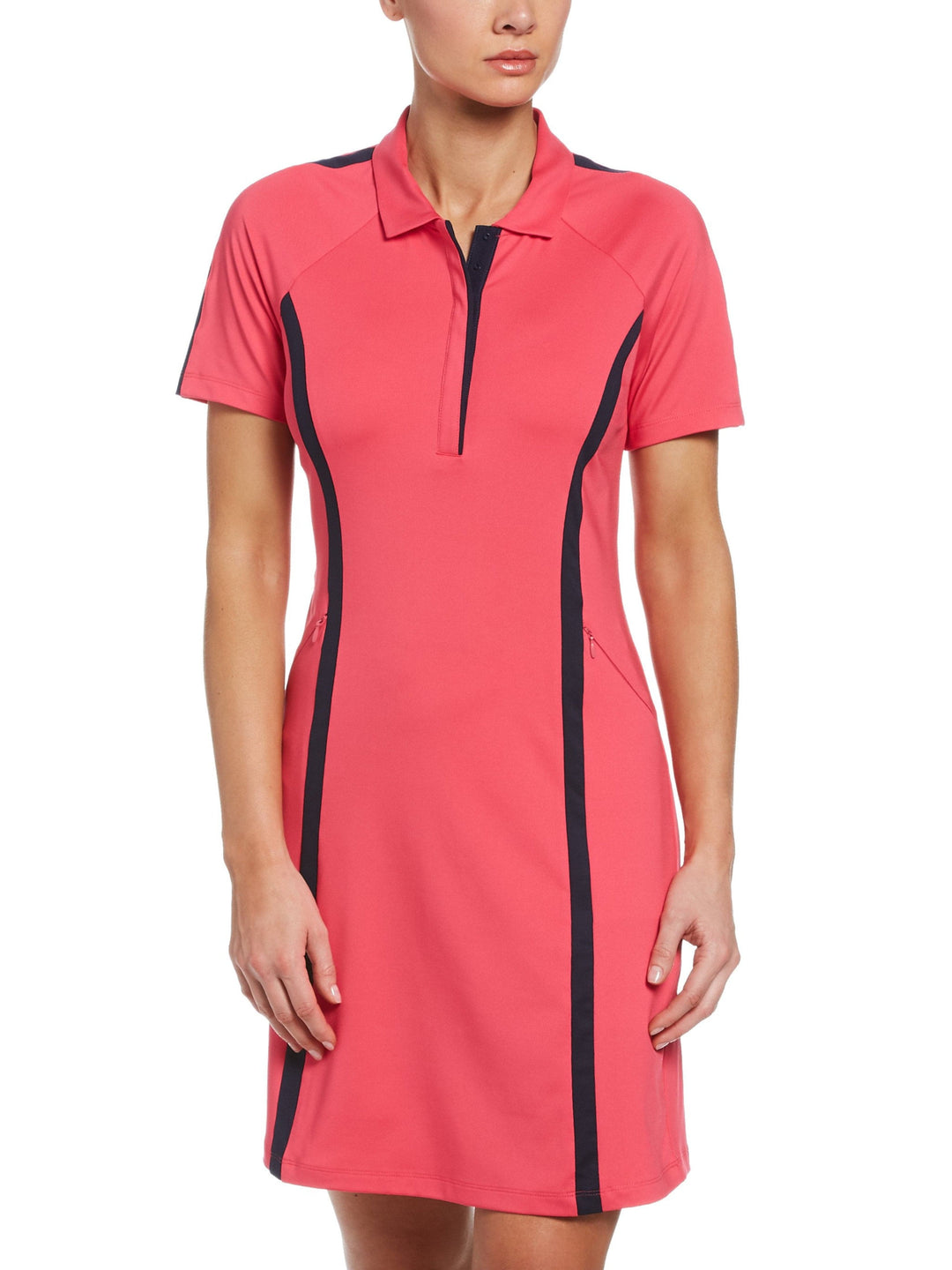 red golf dress Everyday Womens Belted Golfing Dress, XS / 31.5" short sleeves w/ cuff detail. PUMA Women's EVO Sport Golf