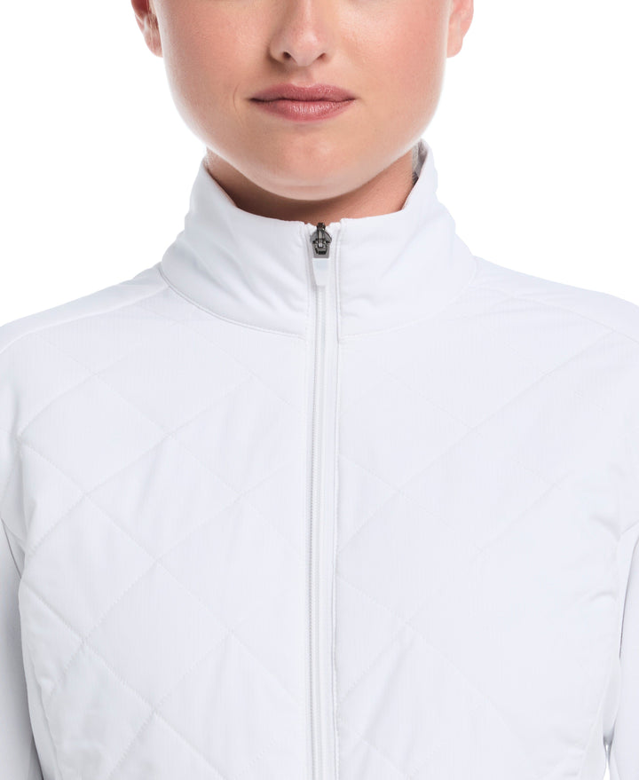 Puffer Golf Jacket (Bright White) 